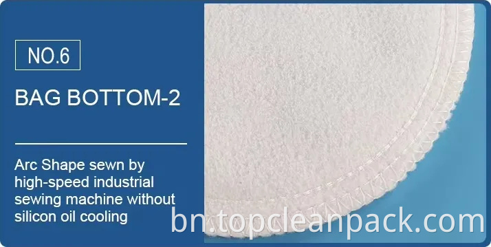 ব্যাপকভাবে প্রযোজ্য উচ্চ-প্রবাহ লো-প্রেসার-ড্রপ পিই ফিল্টার ব্যাগ